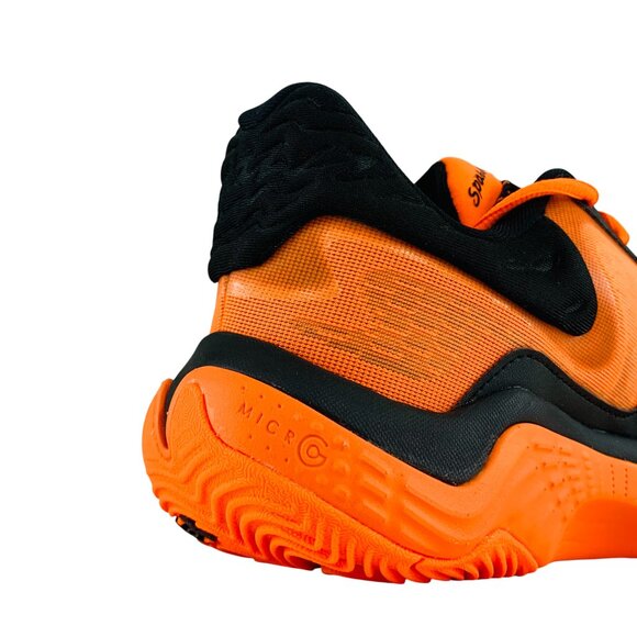 Under Armour Spawn 7 UAA Black Orange Men's Basketball Shoes 3028833-001 - Picture 8 of 11